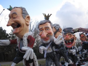 Lachen met koning Albert in 2012.